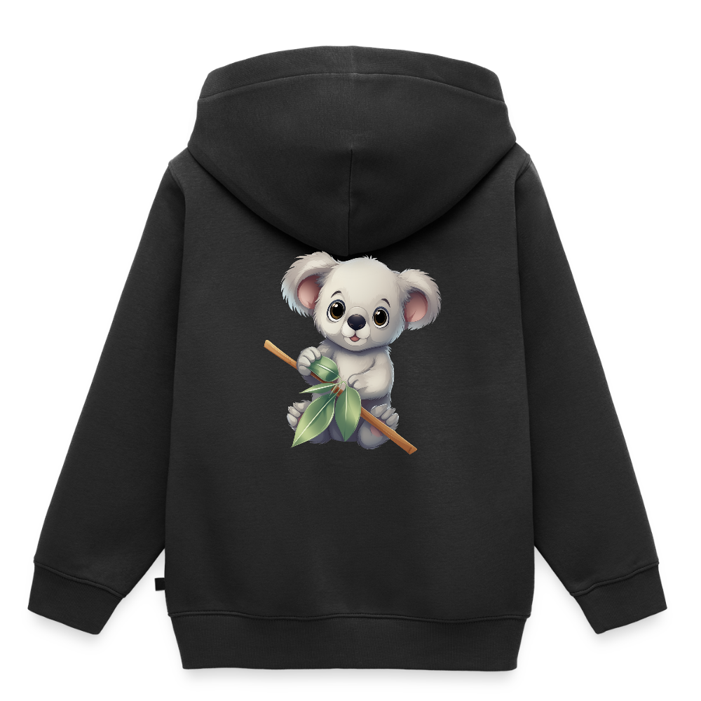Koala - Wasserfarben - Kinder / Teenager Premium Hoodie - Schwarz