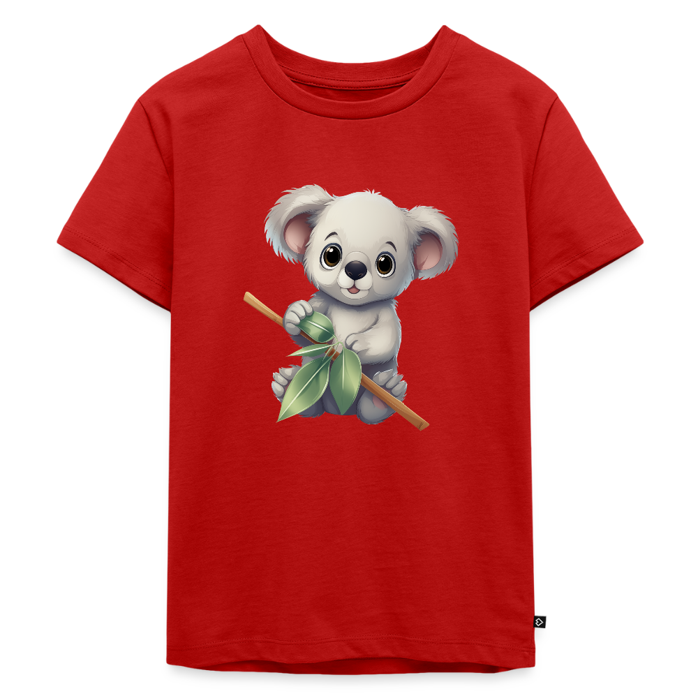 Koala - Wasserfarbe - Kinder Premium T-Shirt - Rot