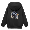 Schwarzer Panter - Wasserfarben - Kinder / Teenager Premium Hoodie - Schwarz