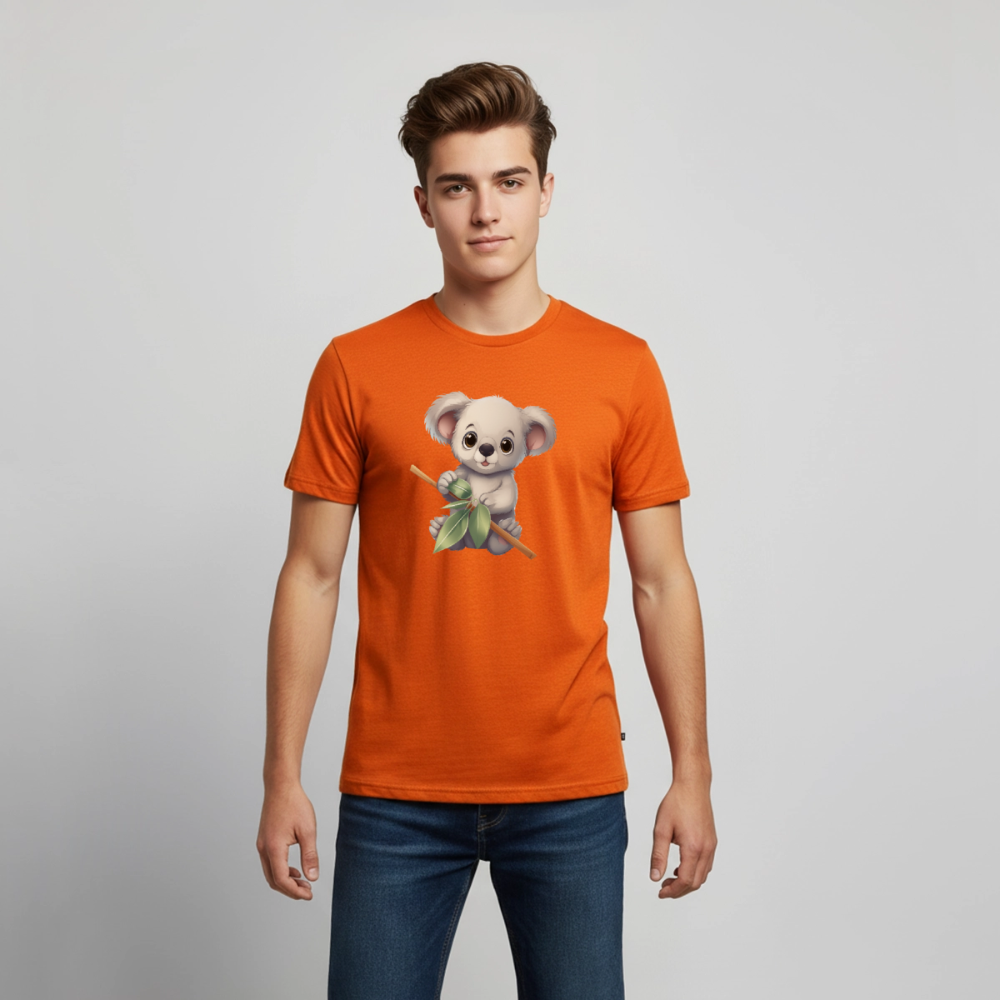 Koala - Wasserfarbe - Teenager Premium T-Shirt - Orange 