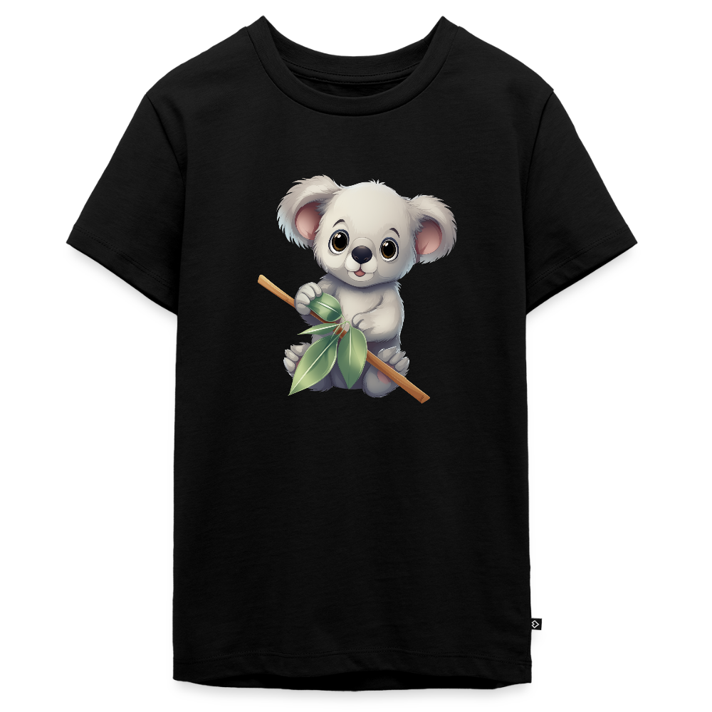 Koala - Wasserfarbe - Teenager Premium T-Shirt - Schwarz
