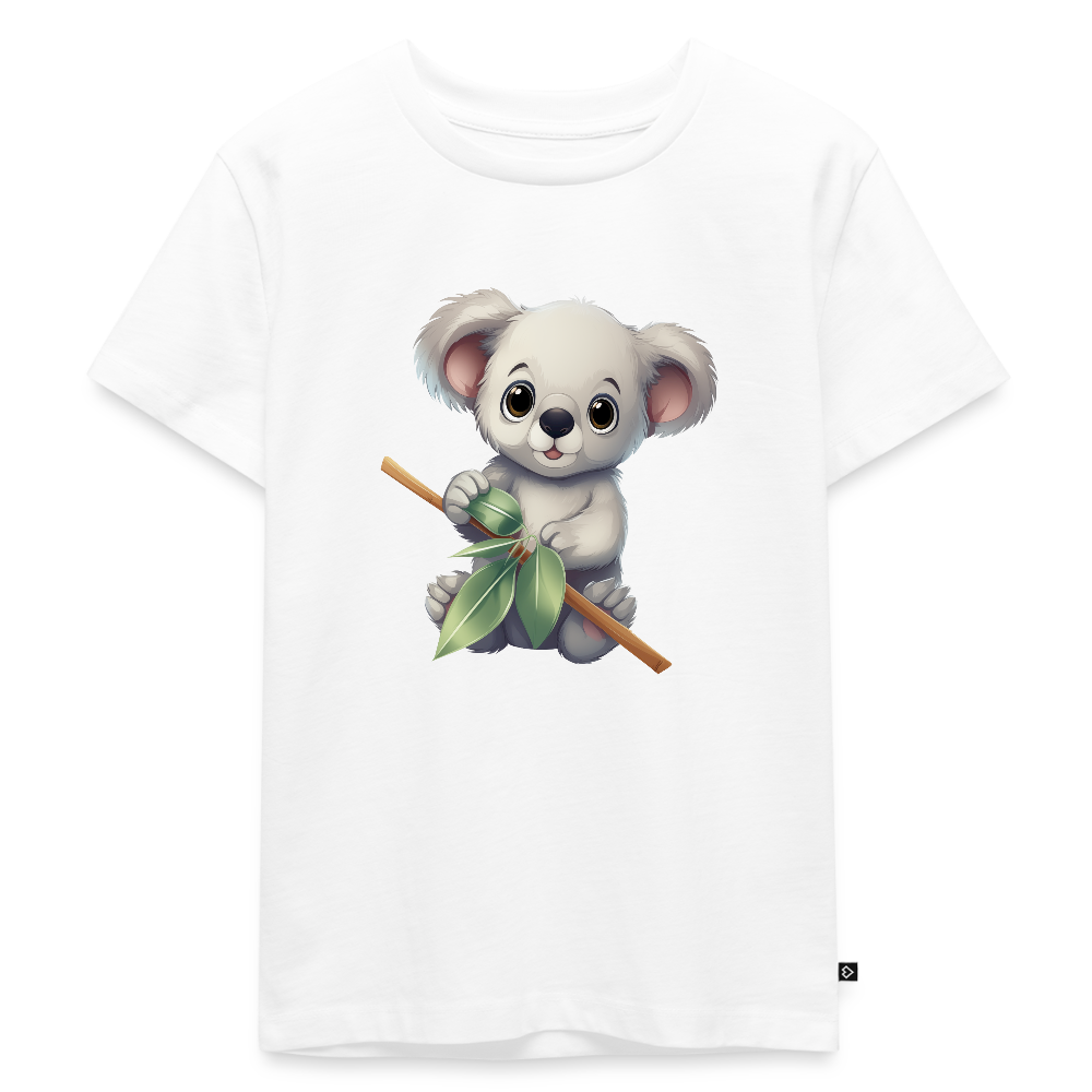 Koala - Wasserfarbe - Kinder Premium T-Shirt - Weiß
