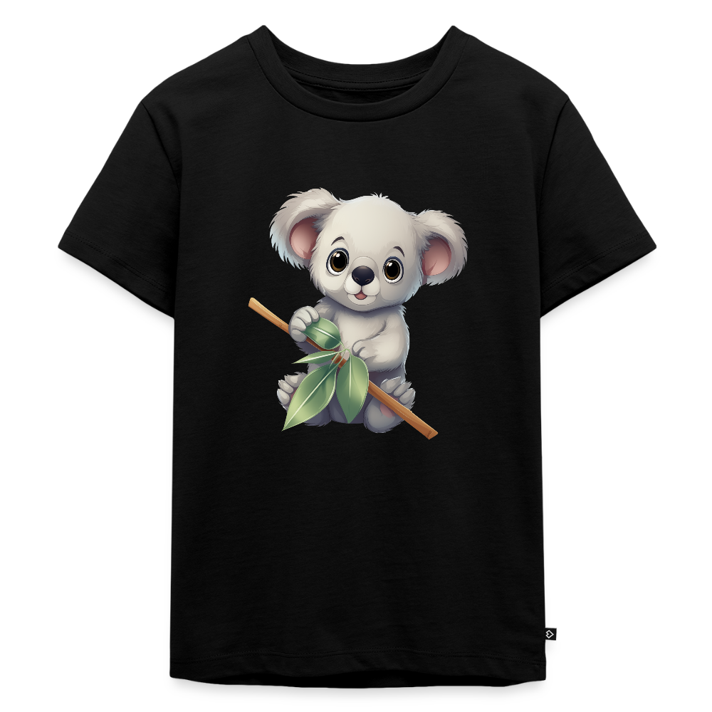 Koala - Wasserfarbe - Kinder Premium T-Shirt - Schwarz