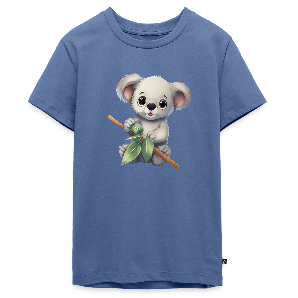 Koala - Wasserfarbe - Teenager Premium T-Shirt - Taubenblau