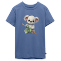 Koala - Wasserfarbe - Teenager Premium T-Shirt - Taubenblau