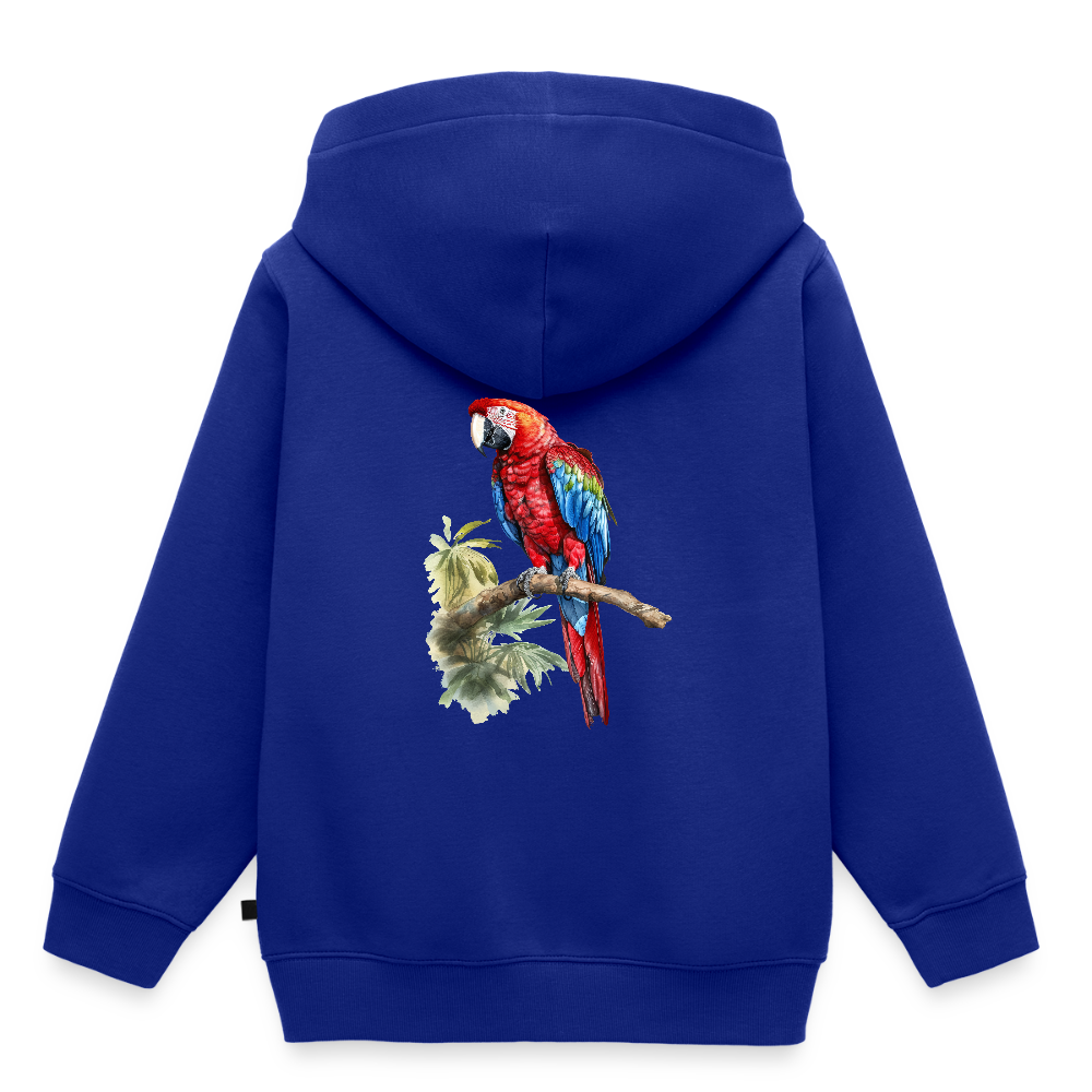 Papagei - Wasserfarben - Kinder / Teenager Premium Hoodie - Royalblau