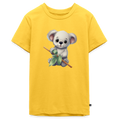 Koala - Wasserfarbe - Teenager Premium T-Shirt - Gelb
