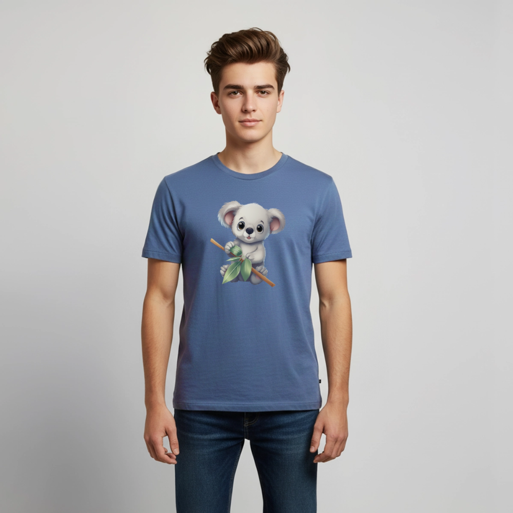 Koala - Wasserfarbe - Teenager Premium T-Shirt - Taubenblau